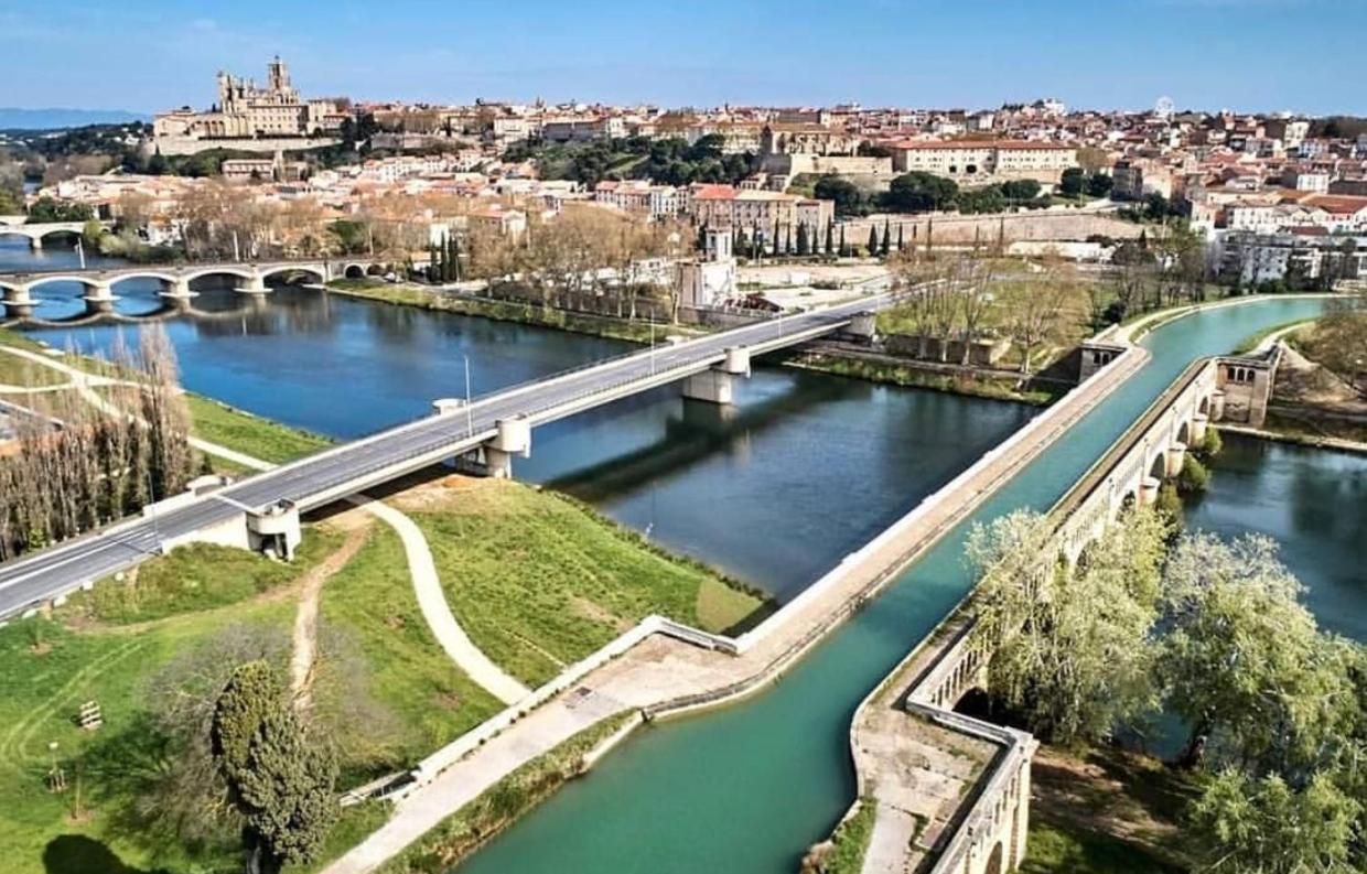 Liberte 1 - T2 Proche Gare Et Centre Commercial Polygone- Beziers- Wifi- Tv Connecte Екстериор снимка